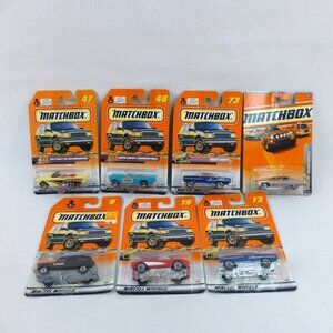 Matchbox Cadillac Sedan Deville Corvette 55 57 Chevy Bel Air Diecast Lot Carded